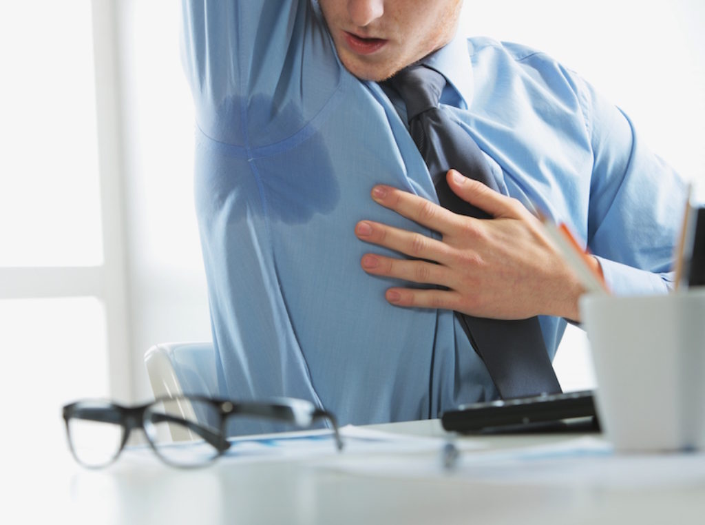 La sudorazione eccessiva colpisce oltre 7 milioni di persone in Italia