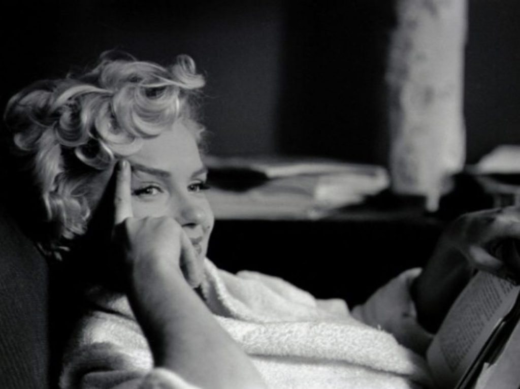 Marilyn Monroe, in una foto del 1956