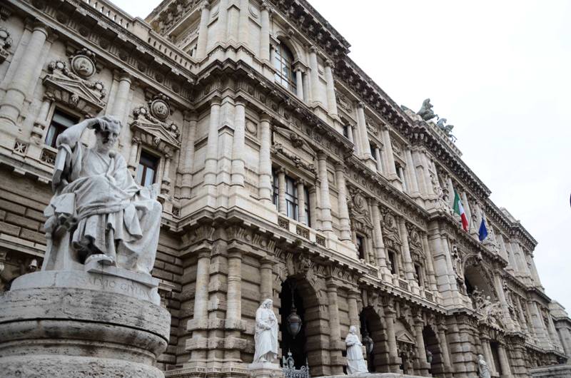 Il Palazzo di Giustizia, sede della Suprema Corte