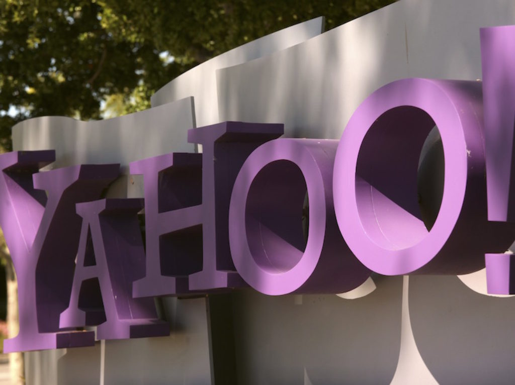 Il logo di Yahoo