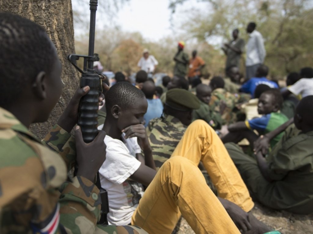 sud sudan guerra bambini soldato