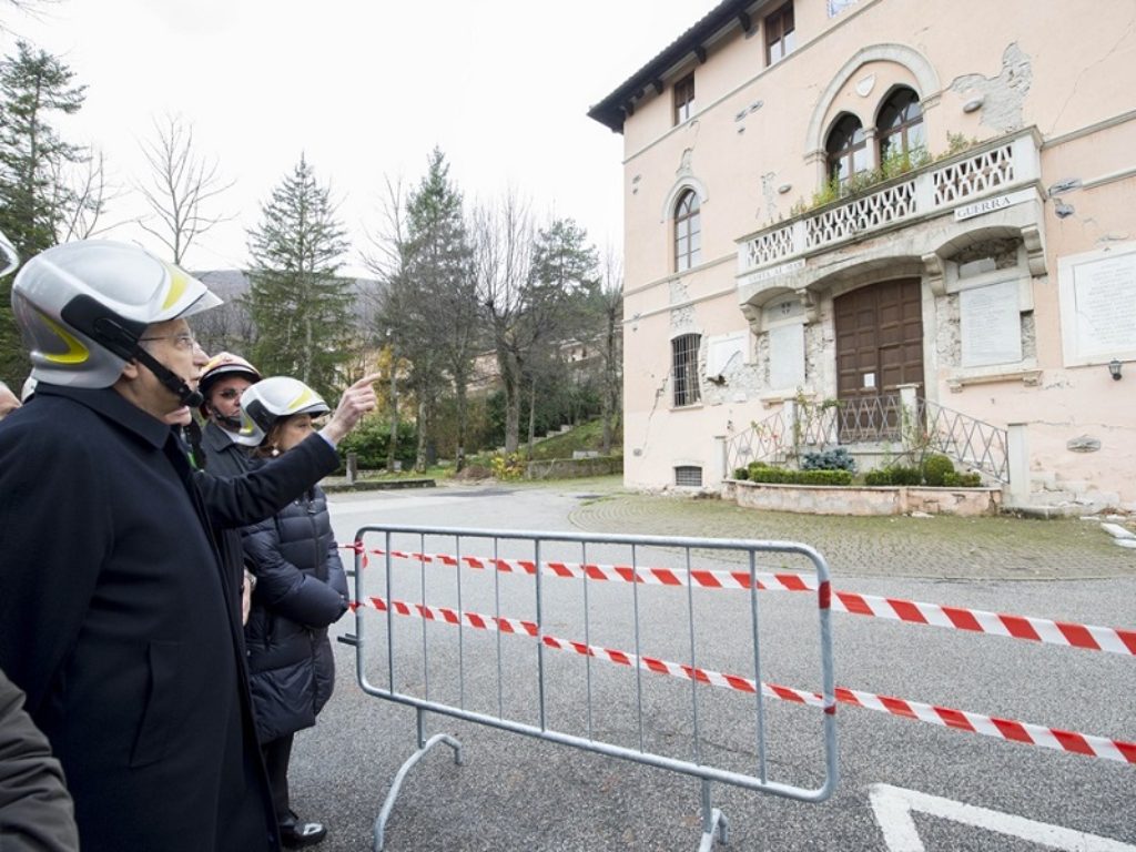 zona rossa terremoto visita mattarella