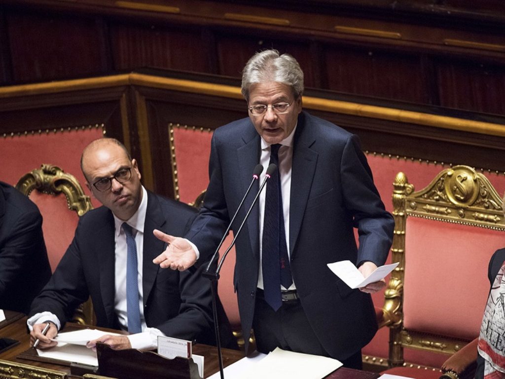 governo gentiloni voto di fiducia