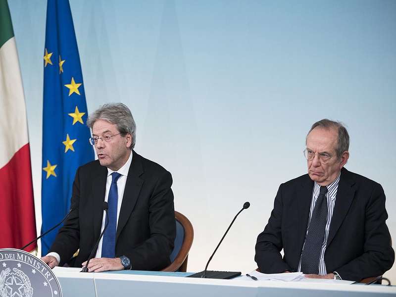 padoan gentiloni lavoro occupati