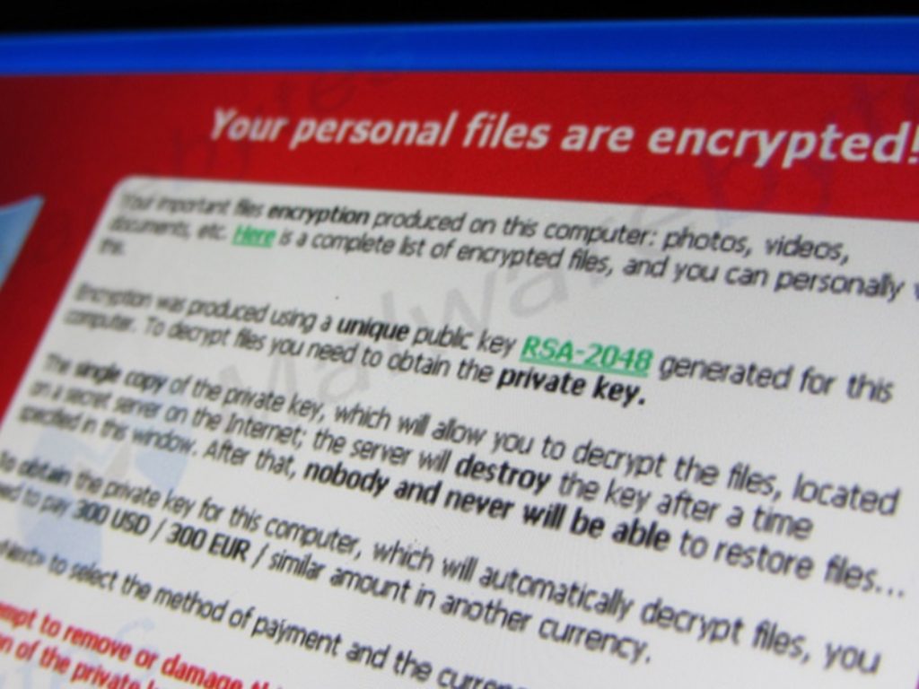 ransomware attacco hacker wannacry