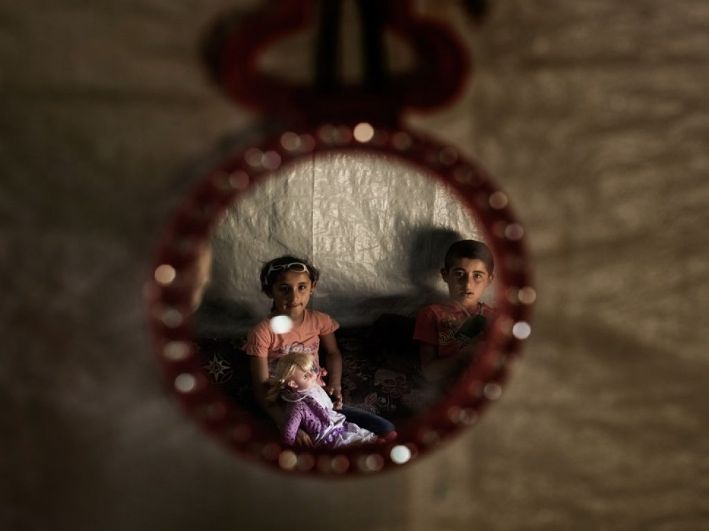 siria bambini sfollati