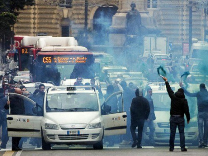 sciopero taxi febbraio garante scioperi