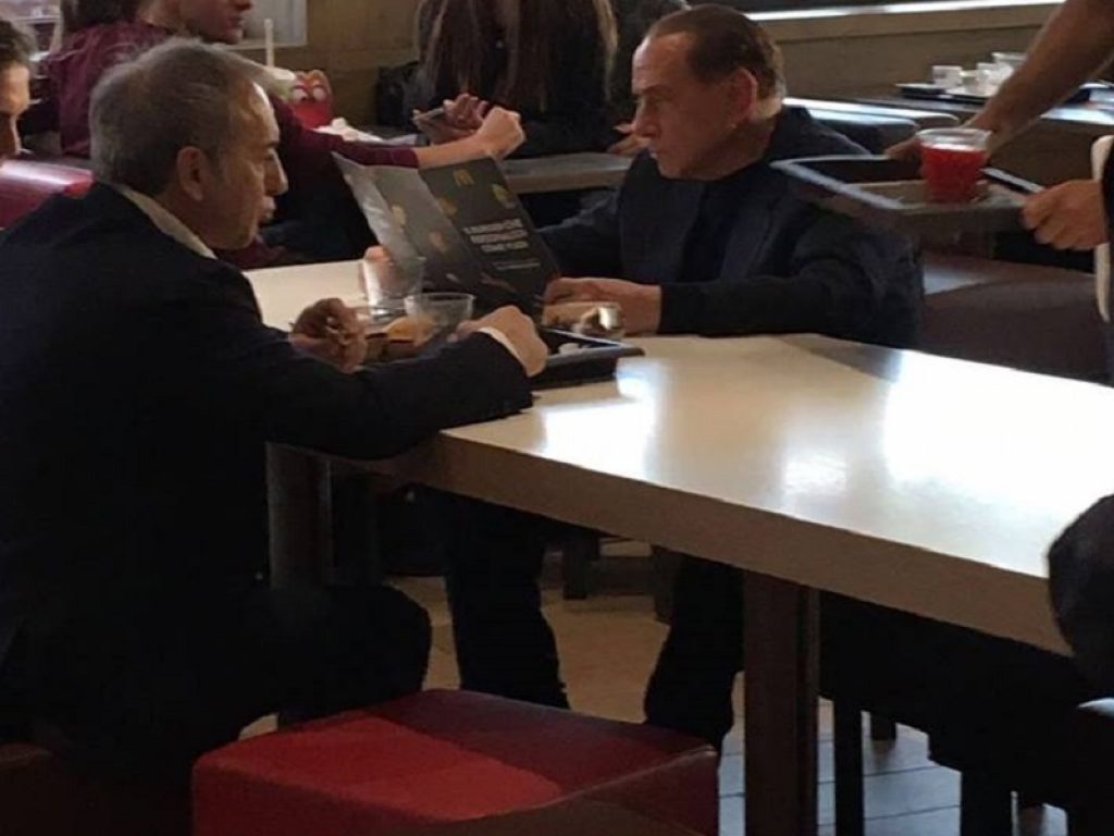 berlusconi mc donald's