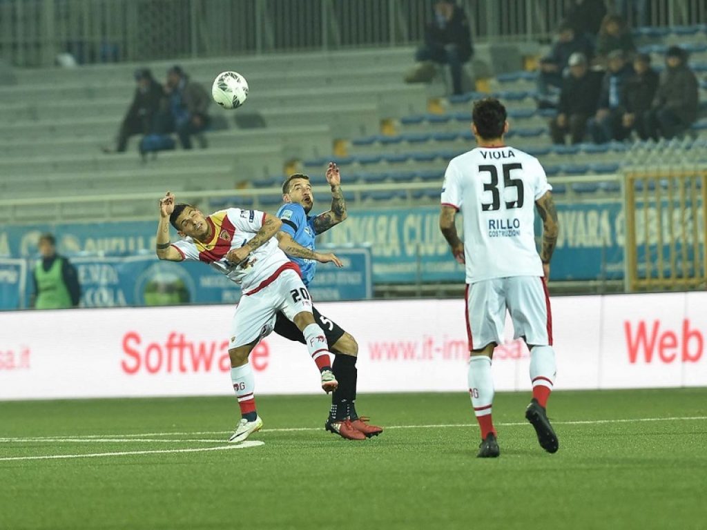 novara benevento serie b