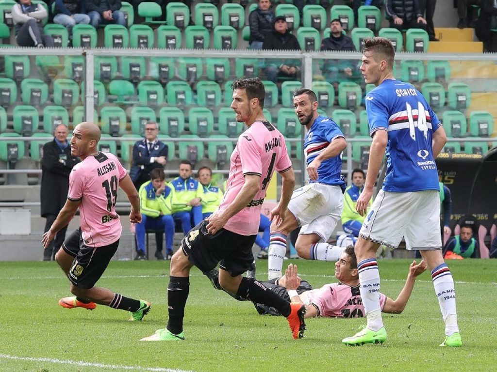palermo sampdoria serie a