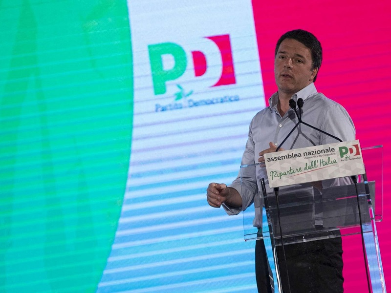 matteo renzi pd primarie elezioni sicilia