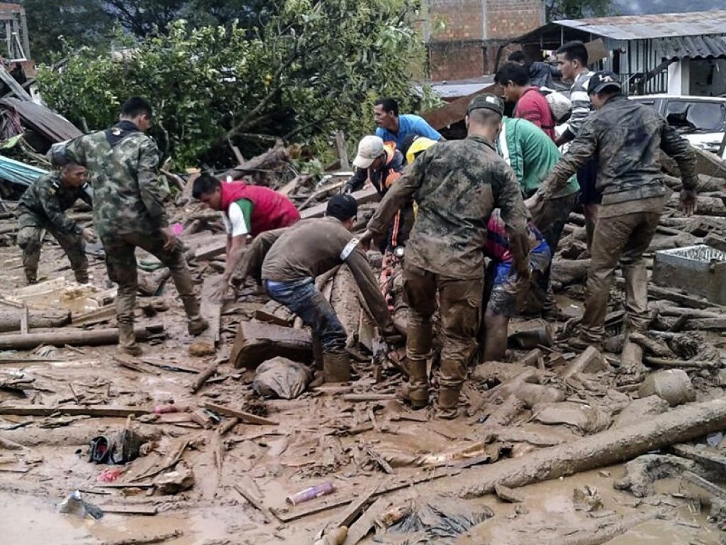 mocoa colombia alluvione