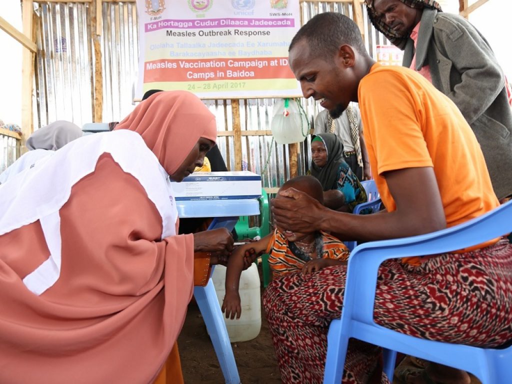 somalia africa vaccinazione morbillo