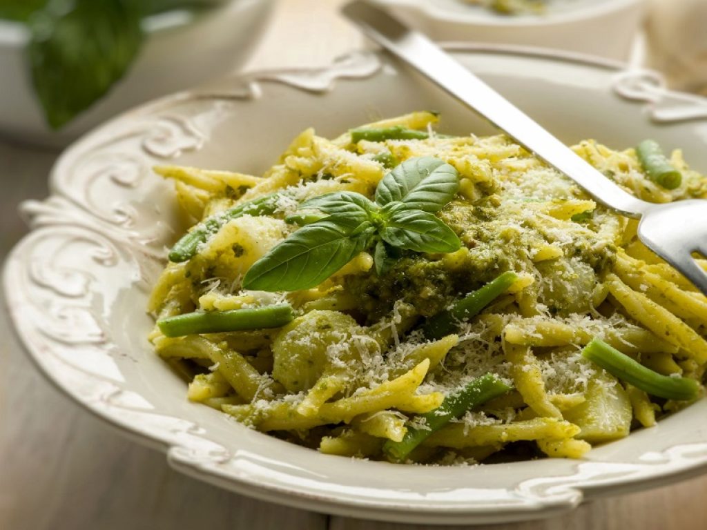 pasta condimenti storia ricette trofie pesto