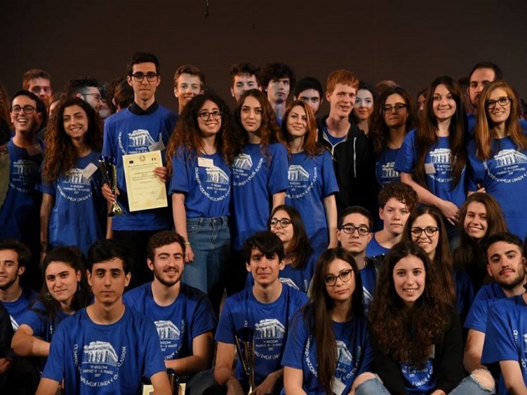 Olimpiadi delle Lingue e civiltà classiche 2017 salerno teatro augusteo foto