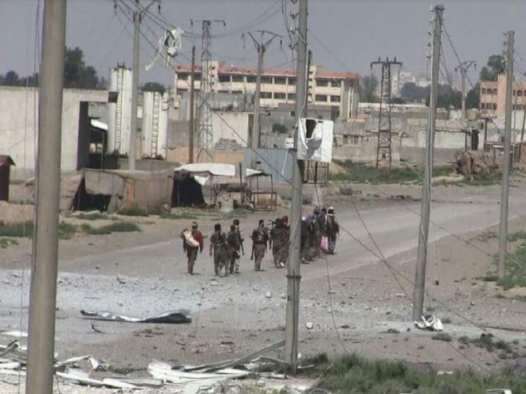 battaglia raqqa siria