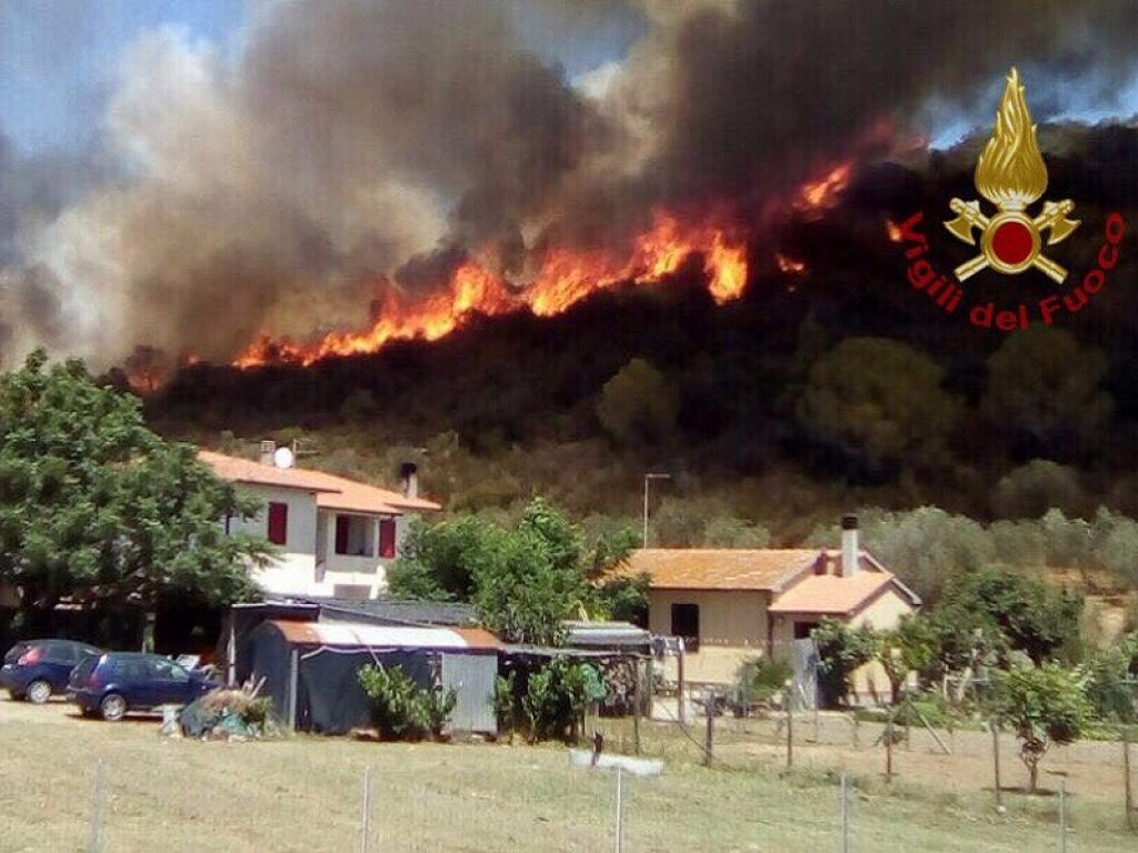 incendi castiglione della pescaia