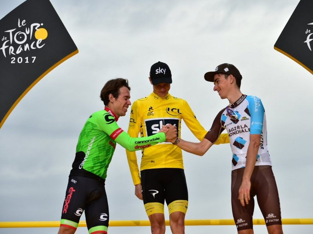 tour de france 2017 ultima tappa oggi vincitore froome maglia gialla uran bardet aru