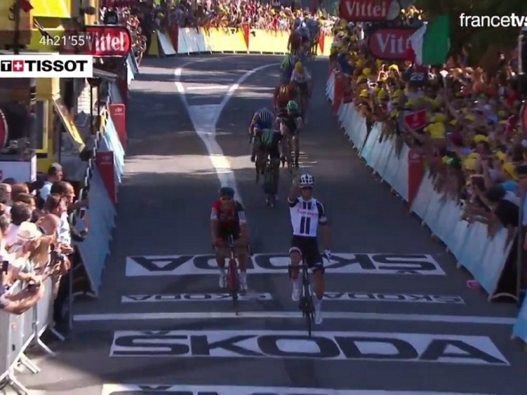 tour de france 2017 tappa oggi arrivo maglia gialla aru froome bardet