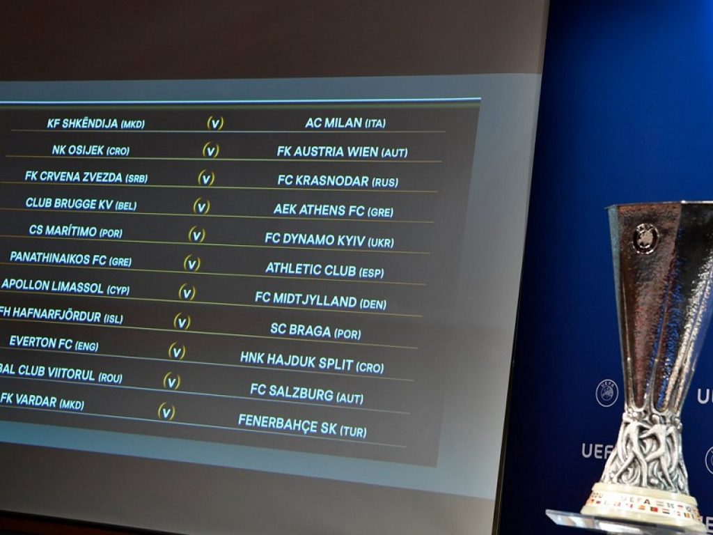 sorteggi europa league oggi milan