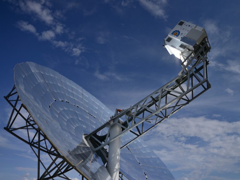 disco solare microturbina enea casaccia