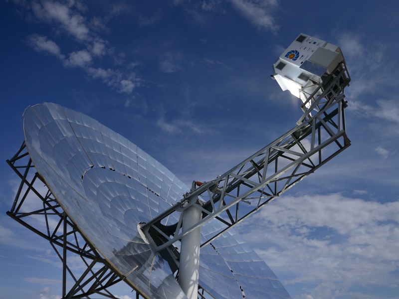 disco solare microturbina enea casaccia