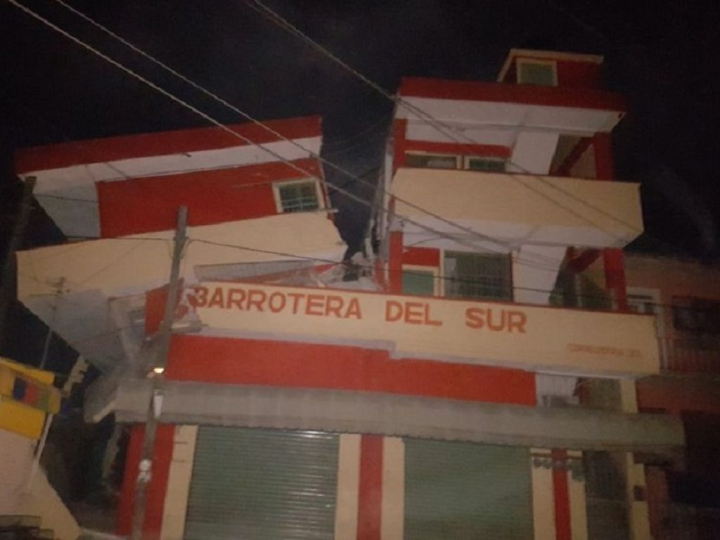 terremoto messico oggi