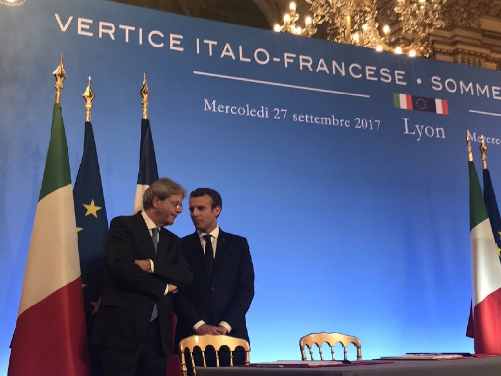 bilaterale lione italia francia gentiloni macron cultura