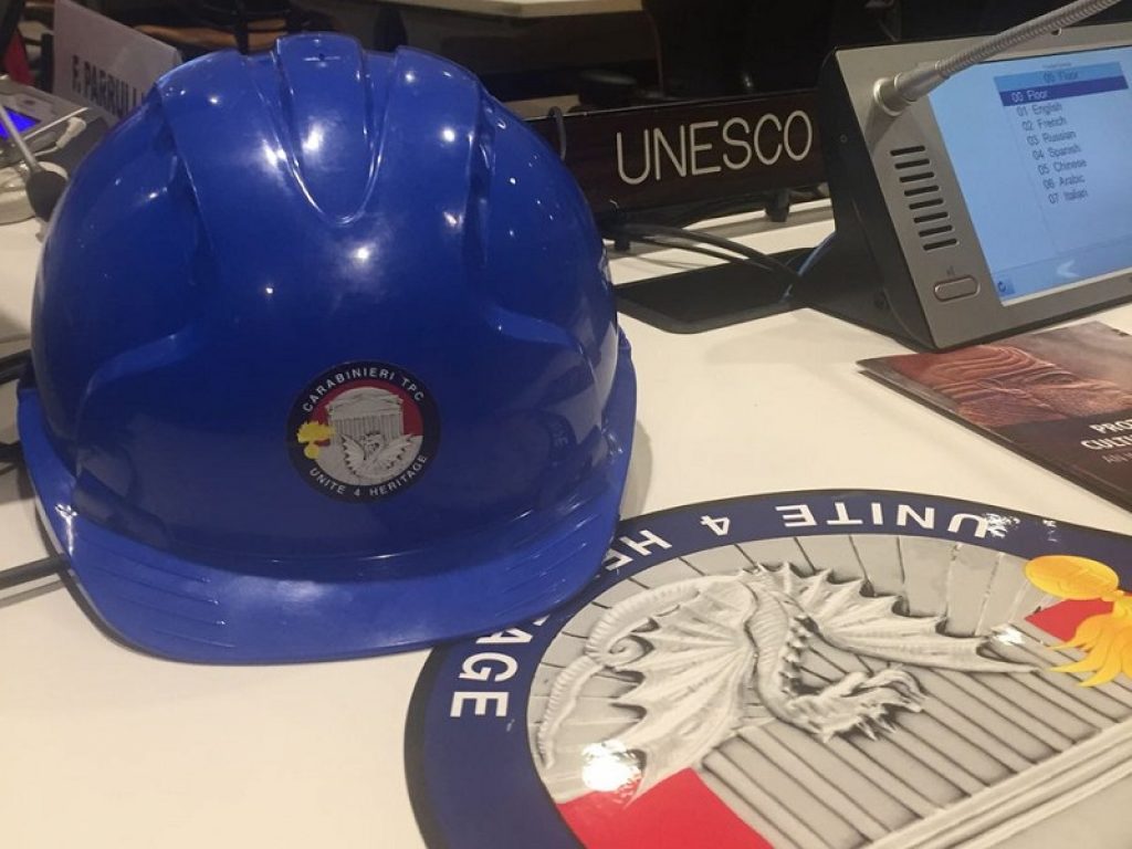 caschi blu della cultura onu ministero beni culturali