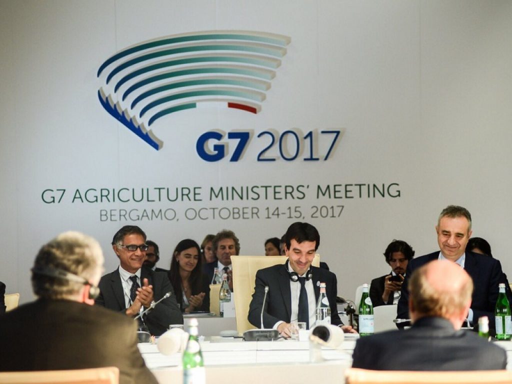 g7 agricoltura bergamo ministri dichiarazione ministro maurizio martina