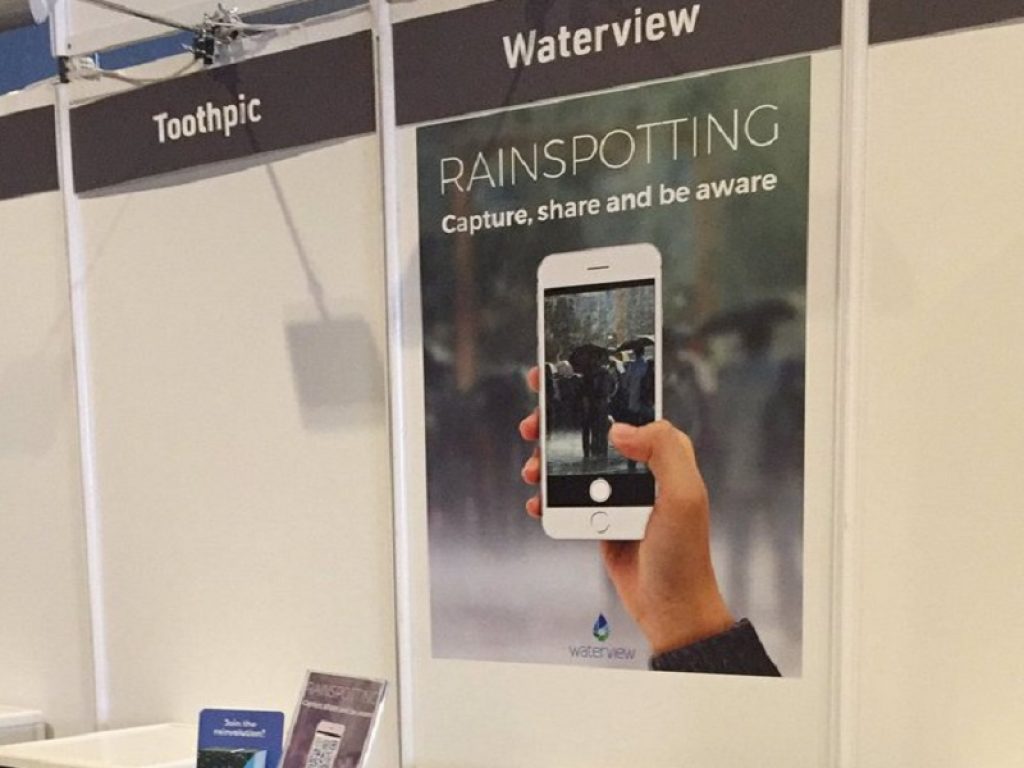 misuratore intenistà pioggia smartphone telecamere waterview