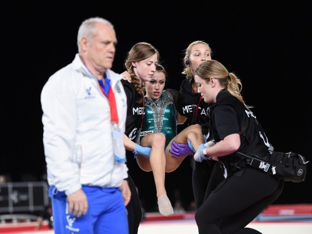 vanessa ferrari infortunio tendine d'achille