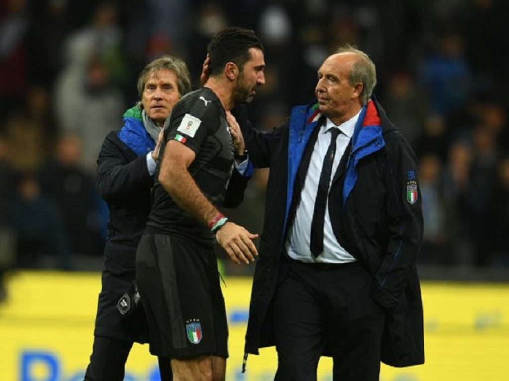 Italia fuori dai mondiali 2018 la delusione di buffon e ventura