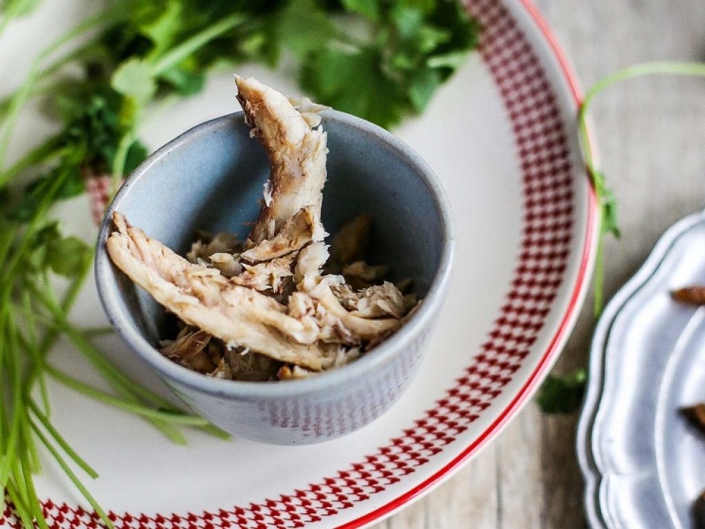 Risotto allo sgombro e porcini