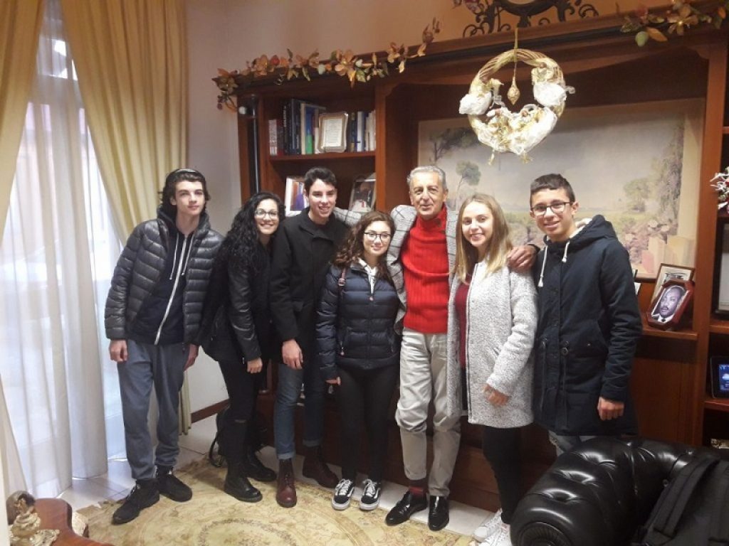 Gli studenti del Liceo Fermi impegnati nel progetto di alternanza scuola - lavoro al Consorzio di Bonifica