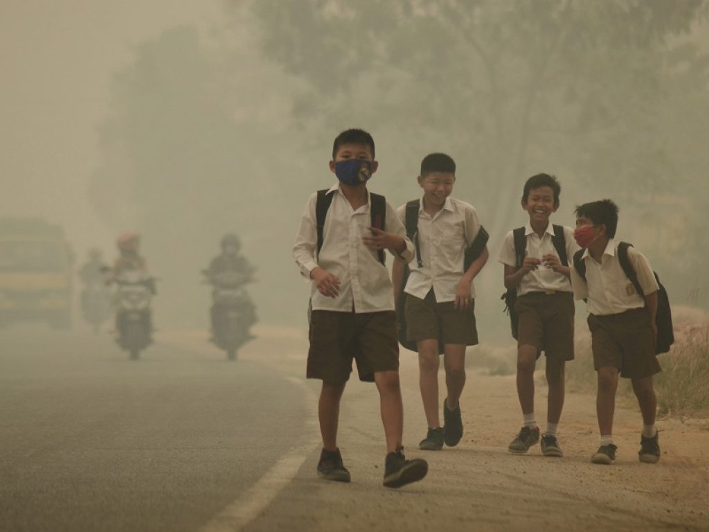 Respirare aria tossica può danneggiare il tessuto cerebrale e minare lo sviluppo cognitivo dei bambini