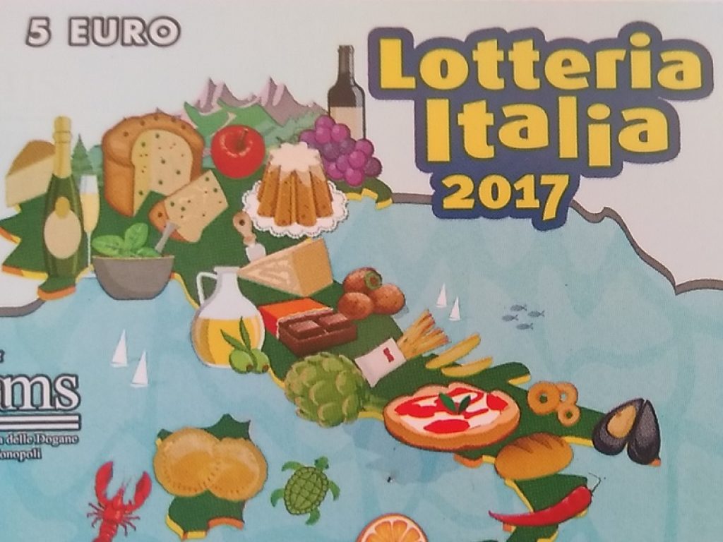 Il biglietto serie Q 067777 che ha vinto il primo premio della Lotteria Italia 2017 da 5 milioni di euro è stato venduto ad Anagni, in provincia di Frosinone, all'Autogrill La Macchia ovest