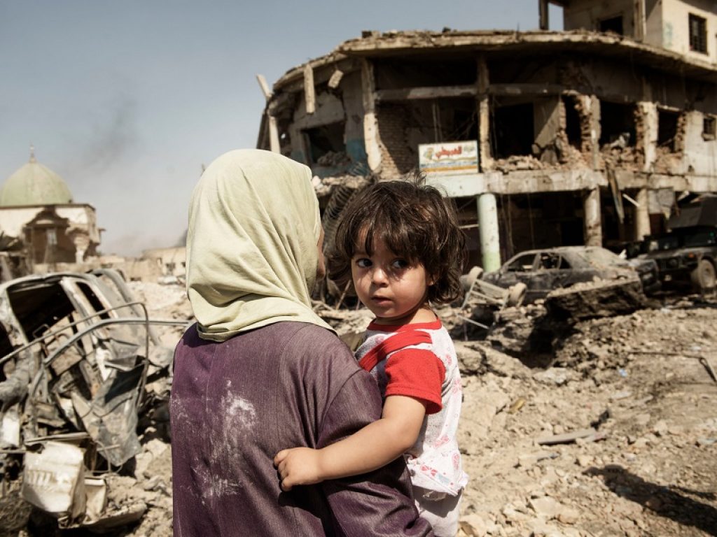 In Iraq oltre 4 milioni di bambini hanno subito le conseguenze di estreme violenze in diverse aree, comprese quelle di Ninewa e al-Anbar e vivono in povertà