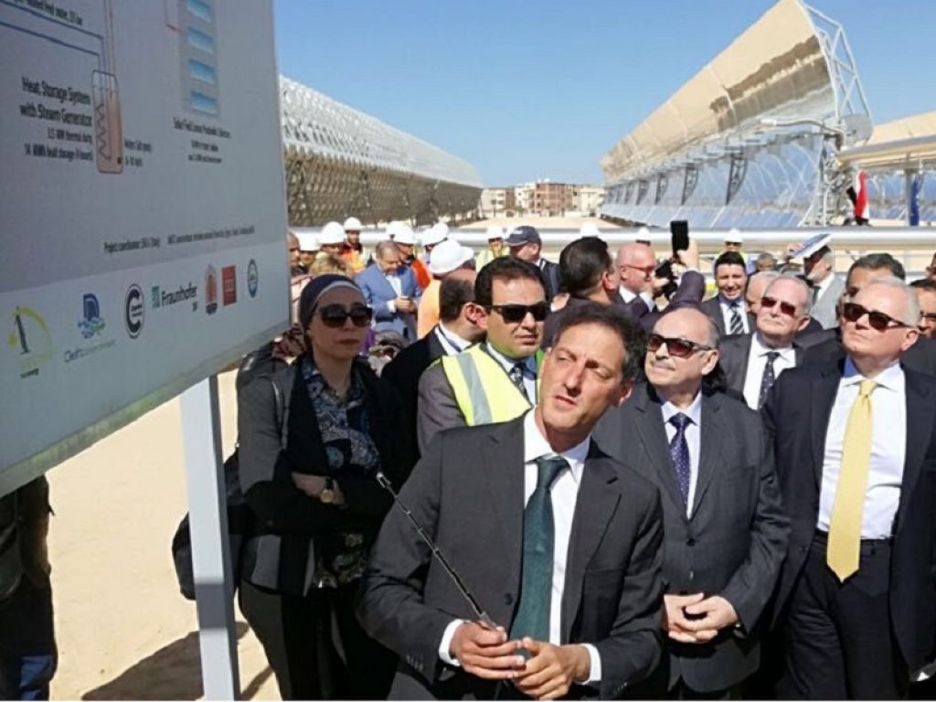 Primo impianto solare termodinamico con tecnologia ENEA inaugurato in Nord Africa. La centrale nella Città della Scienza e della Tecnologia di Borg-el-Arab