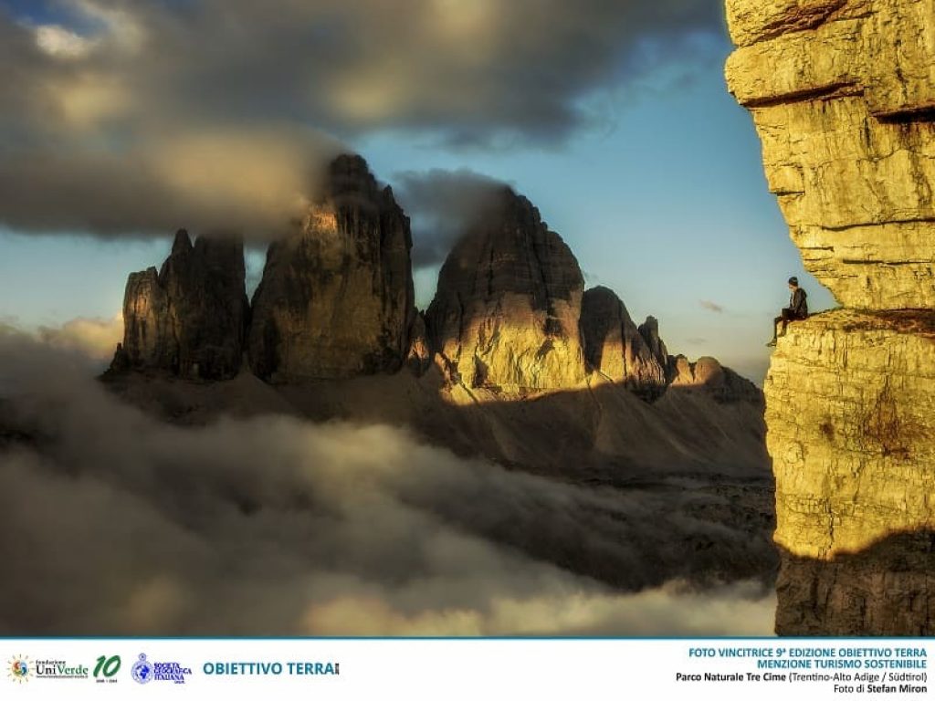 Stefan Miron con uno scatto delle Tre Cime di Lavaredo è il vincitore della 9ª edizione del concorso fotografico Obiettivo Terra. Al Parco Nazionale dei Monti Sibillini la Menzione “Madre Terra” dedicata all'Anno nazionale del cibo italiano