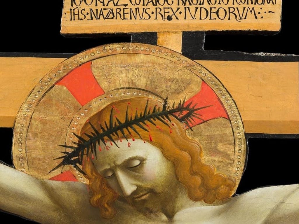 Il Cristo crocifisso tra i santi Niccolò e Francesco, opera poco conosciuta del Beato Angelico risalente al 1430 circa, viene esposta dopo il restauro, dal 10 aprile al 24 giugno