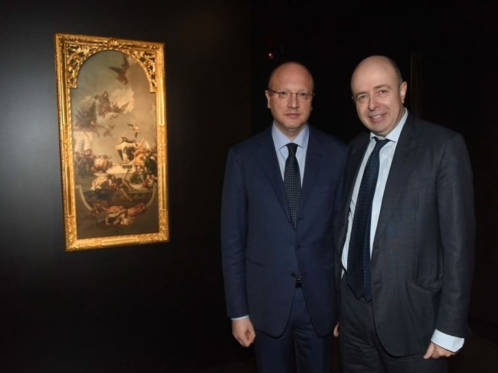 “San Domenico che istituisce il Rosario” del Tiepolo è stato restaurato grazie al progetto Rivelazioni - Finance for Fine Arts promosso da Borsa Italiana per le Gallerie dell’Accademia di Venezia