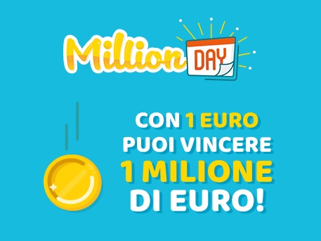 Estrazione Million Day 15 febbraio 2025. La combinazione e i numeri vincenti del 15/2/2025, verifica vincite online e archivio estrazioni.