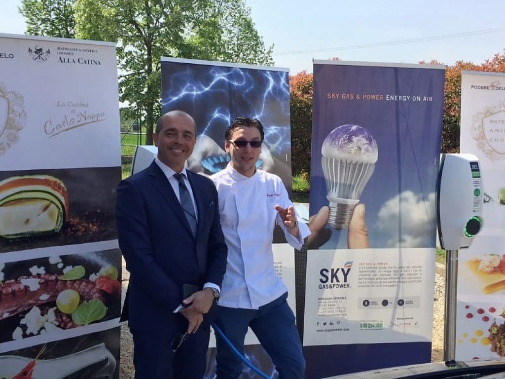 Il Podere dell’Angelo di Pasiano di Pordenone è il primo ristorante del Friuli Venezia Giulia a dotarsi di quattro colonnine di ricarica delle auto elettriche