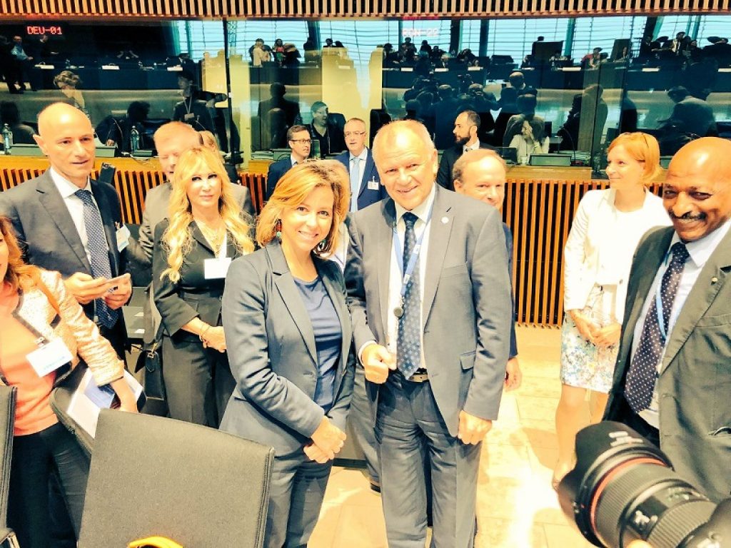 Il Ministro della Salute Giulia Grillo a Lussemburgo per la sessione del Consiglio dei ministri dell'Unione Europea dedicata alla salute