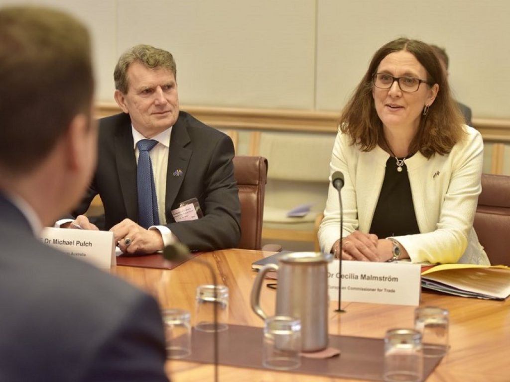 Coldiretti commenta l'avvio dei negoziati sul libero scambio a Canberra tra Unione europea e Australia: "Importante non legittimare i falsi italiani"