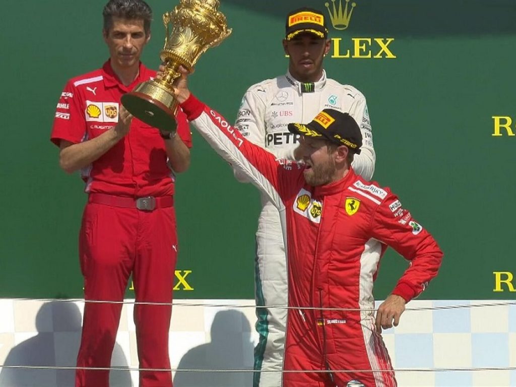 Formula 1 Gran Premio di Gran Bretagna: a Silverstone Vettel vince davanti a Hamilton e Raikkonen e allunga a +8 in vetta al Mondiale piloti