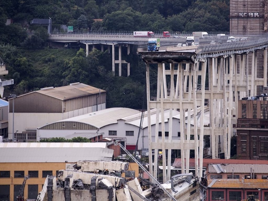 Cinque anni fa il crollo del ponte Morandi
