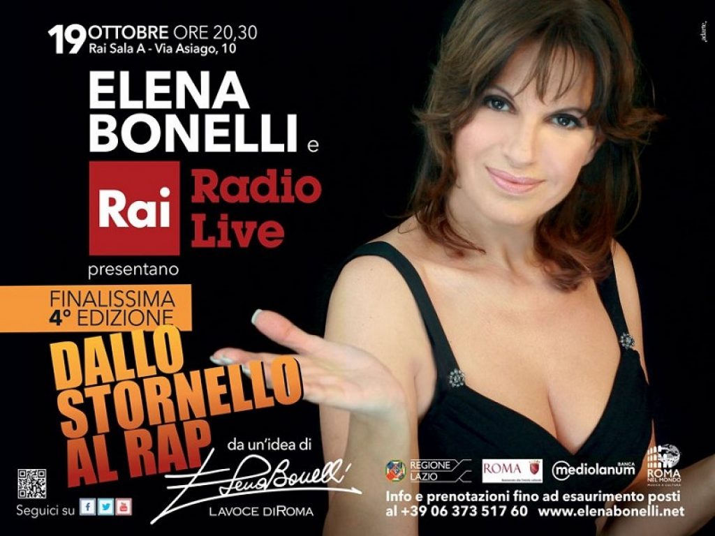 Il 19 ottobre alle ore 20:30 alla storica SALA A della Rai a Roma torna Dallo stornello al rap: tra gli ospiti Amedeo Minghi e il rapper Skuba Libre