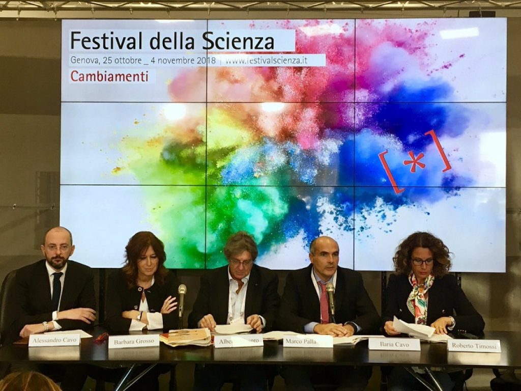 Nell'edizione del Festival della Scienza dedicata ai cambiamenti, l'INGV presenta presso il Palazzo Ducale di Genova, dal 25 ottobre al 4 novembre, una mostra sulla Tettonica delle Placche, vero motore  del nostro Pianeta